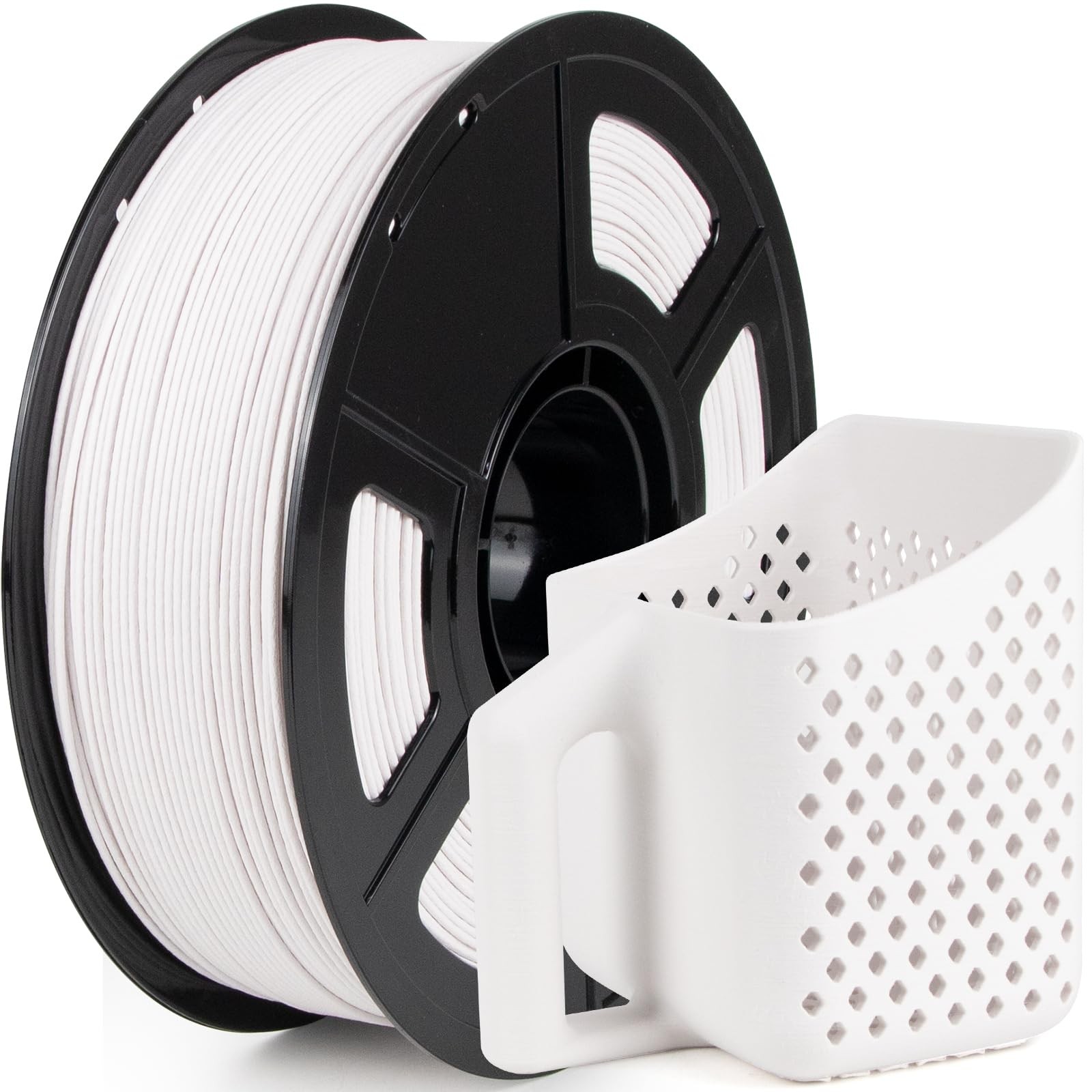 ASA White Fiberglass 3D Printer Filament, 15% Fiberglass Reinforced, Superior