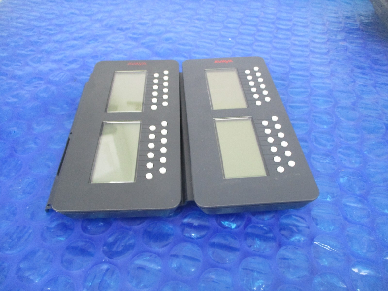 LOT OF 2 Avaya SBM24 700462518 IP  Button Module Expansion