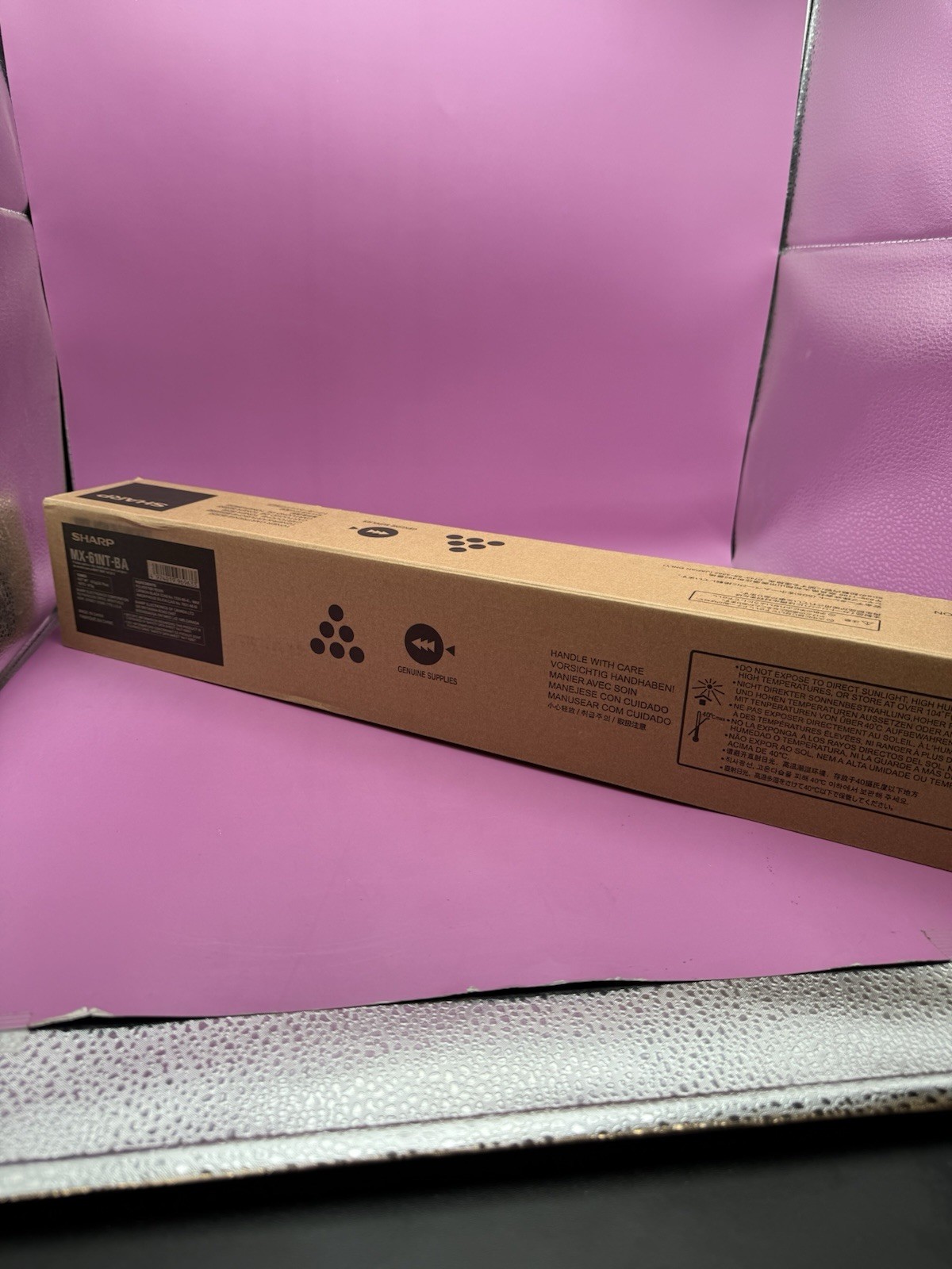Sharp MX-61NT-BA Black Genuine/Original Laser Toner Cartridge