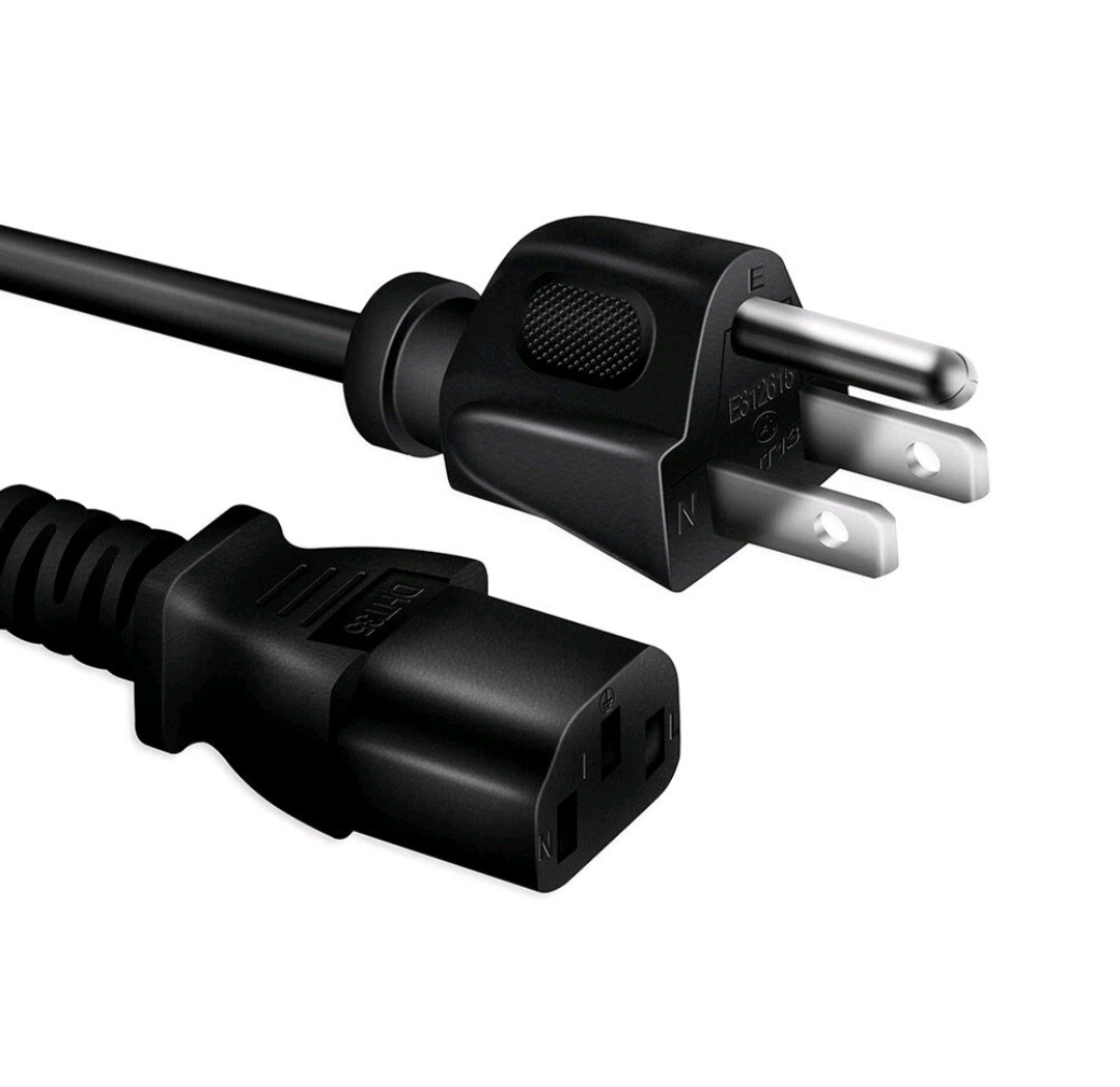 UL 6ft 3-Prong AC Power Cord Cable Lead For Baohing E159216 VW-1 300V LL112007