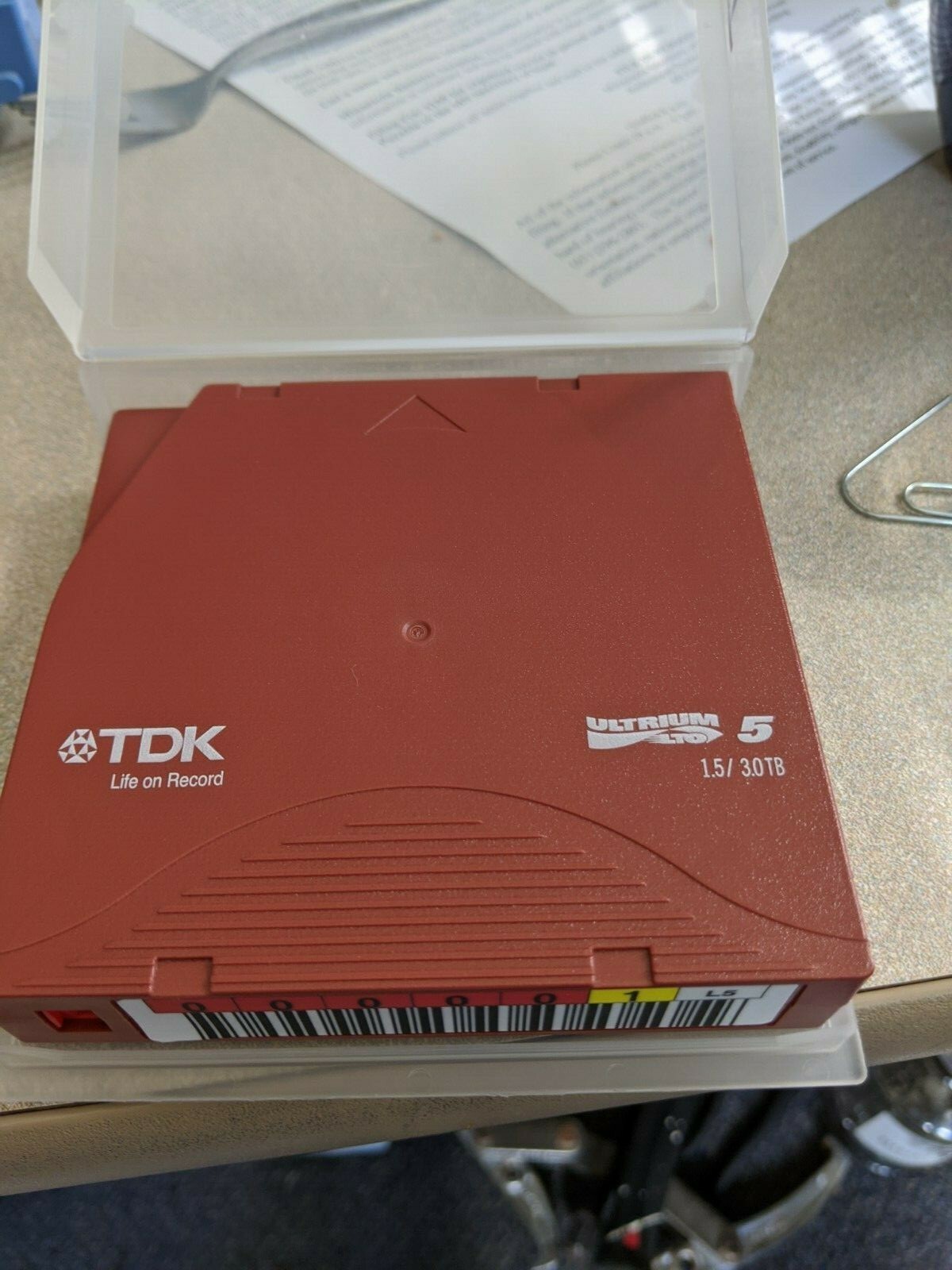 TDK Ultrium LTO-5 Tape