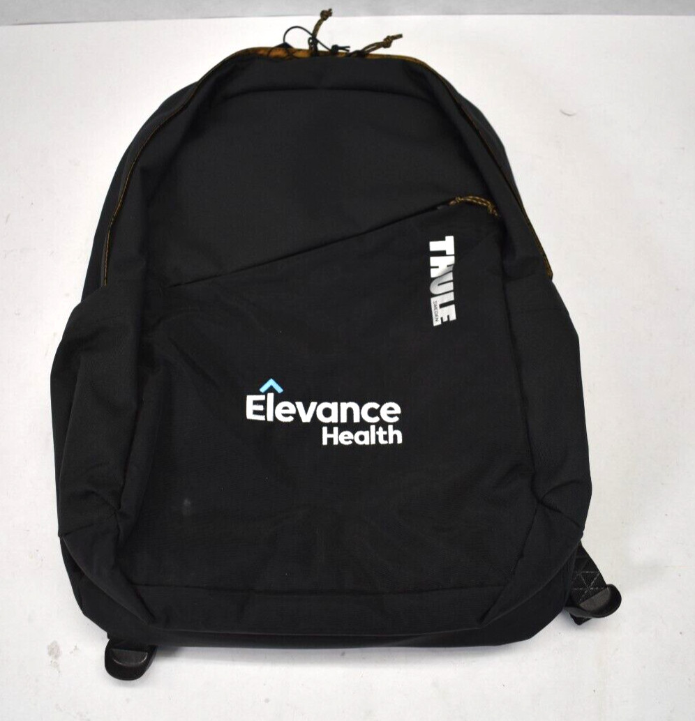 Thule Accent Black 15" Laptop Computer Backpack Bookbag Black/White Branded