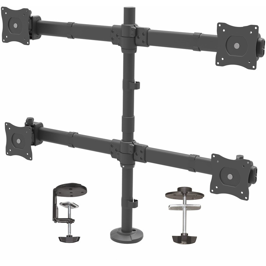 StarTech Articulating Desk-Mount Quad-Monitor Arm - Heavy Duty Steel