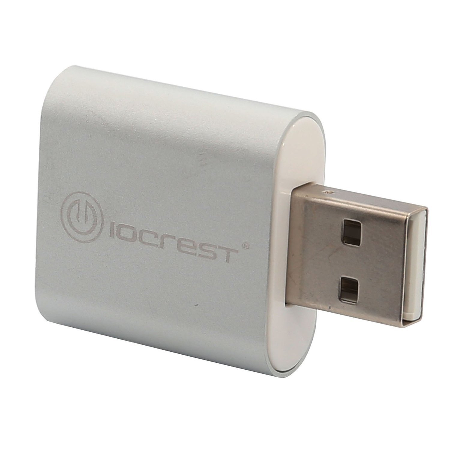 IO Crest SY-AUD20205 USB to Audio Adapter Convert PC USB Port into Sound Card
