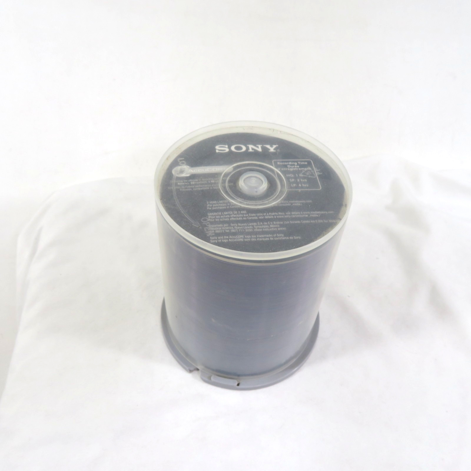 Sony Stack of Blank CDs Recording Time HQ 1Hr -SP 2 Hr -LP 4 Hr approx 100 ct CD