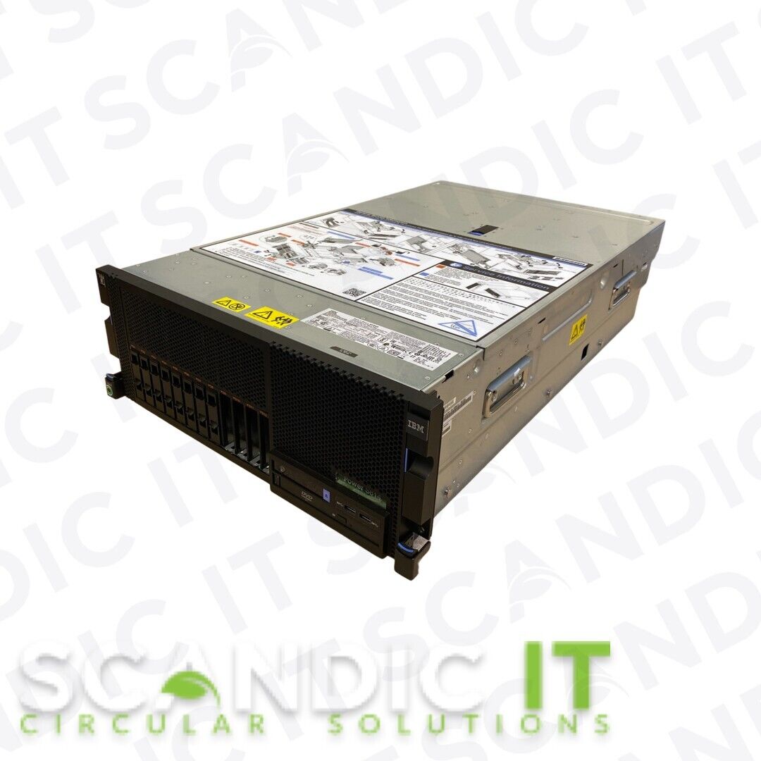 8286-42A IBM S824 24core 3.52Ghz Power 8 Server, 2048GB DDR4 (16x 128GB DDR4)