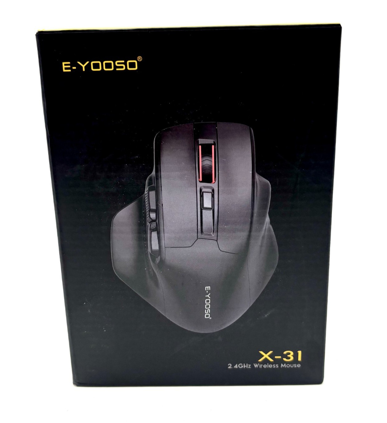 E-Yooso X-31 2.4GHz Wireless Gaming Mouse 5 DPI Levels Open Box