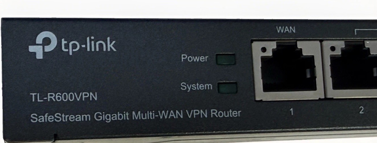 TP-Link TL-R600VPN SafeStream Gigabit Multi-WAN VPN Load Balancer Router