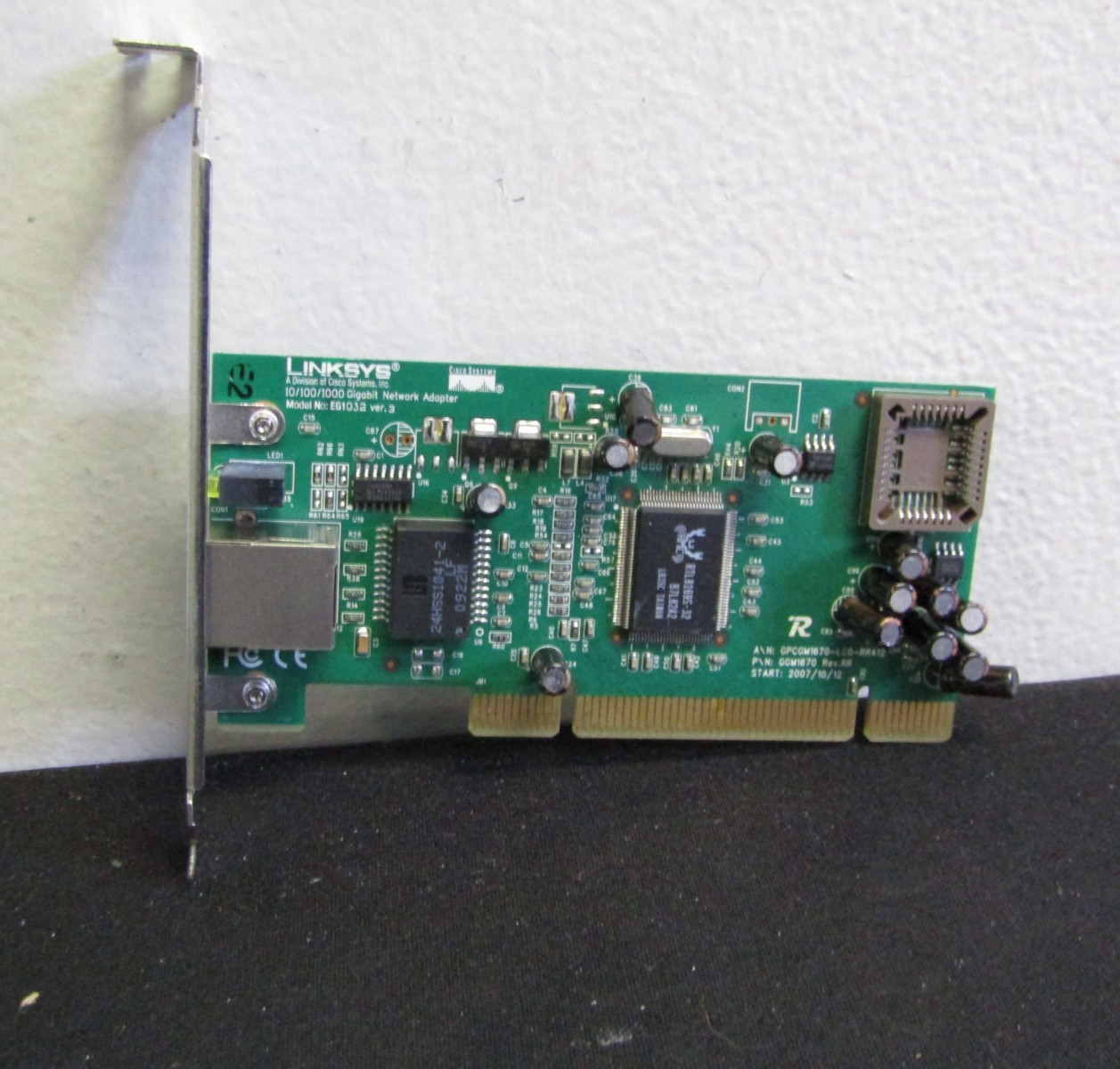 Linksys GGM1670 EG1032 VER 3 Network Adapter Card