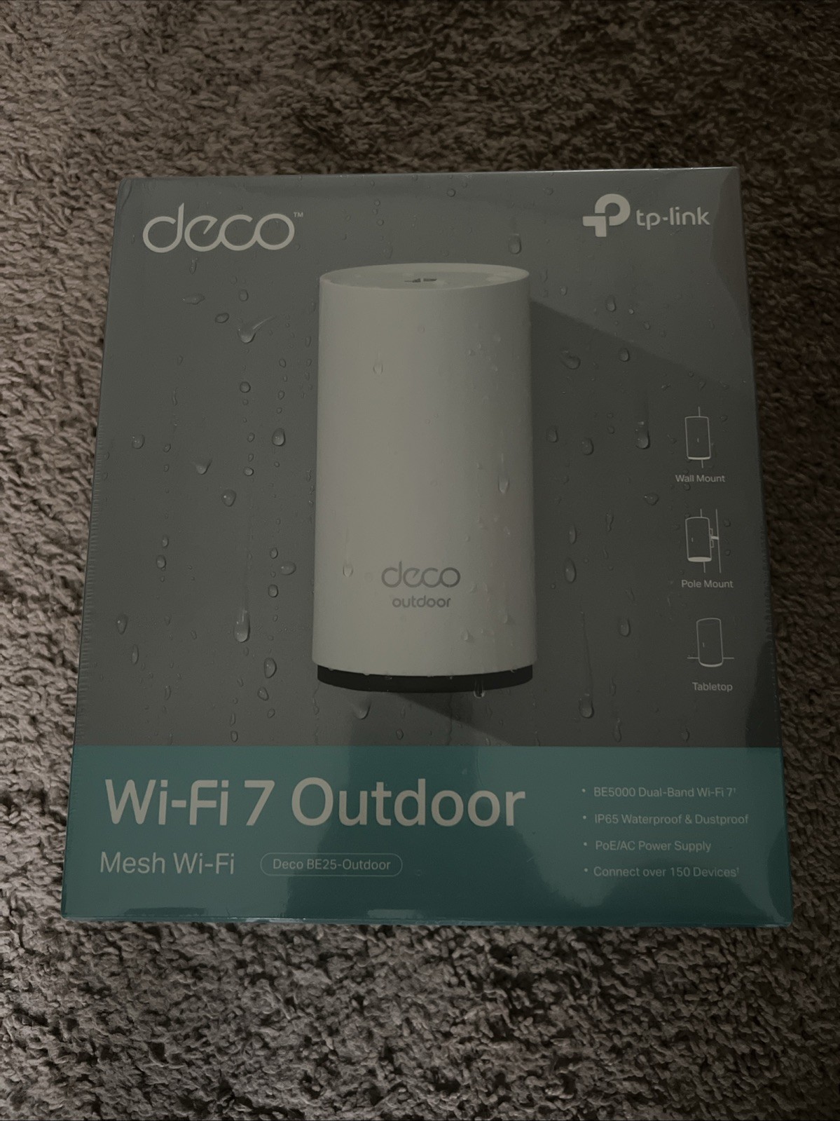 TP-Link Deco BE25-OUTDOOR Dual-Band Wi-Fi 7 Mesh WiFi