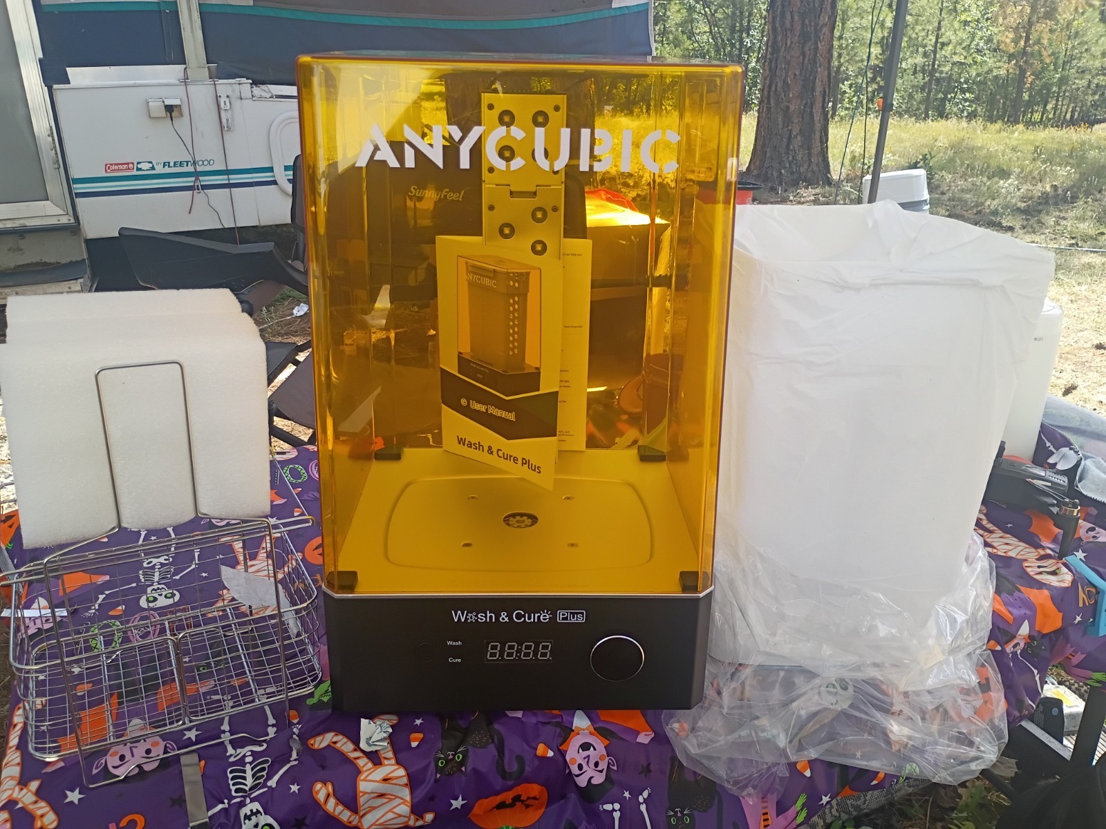Anycubic Wash & Cure Plus Machine – Open Box / Unused (Includes Power Adapter & 
