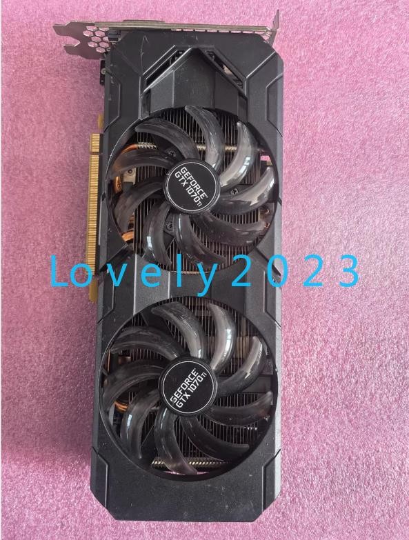 1pc used GeForce GTX1070Ti 8G graphics card