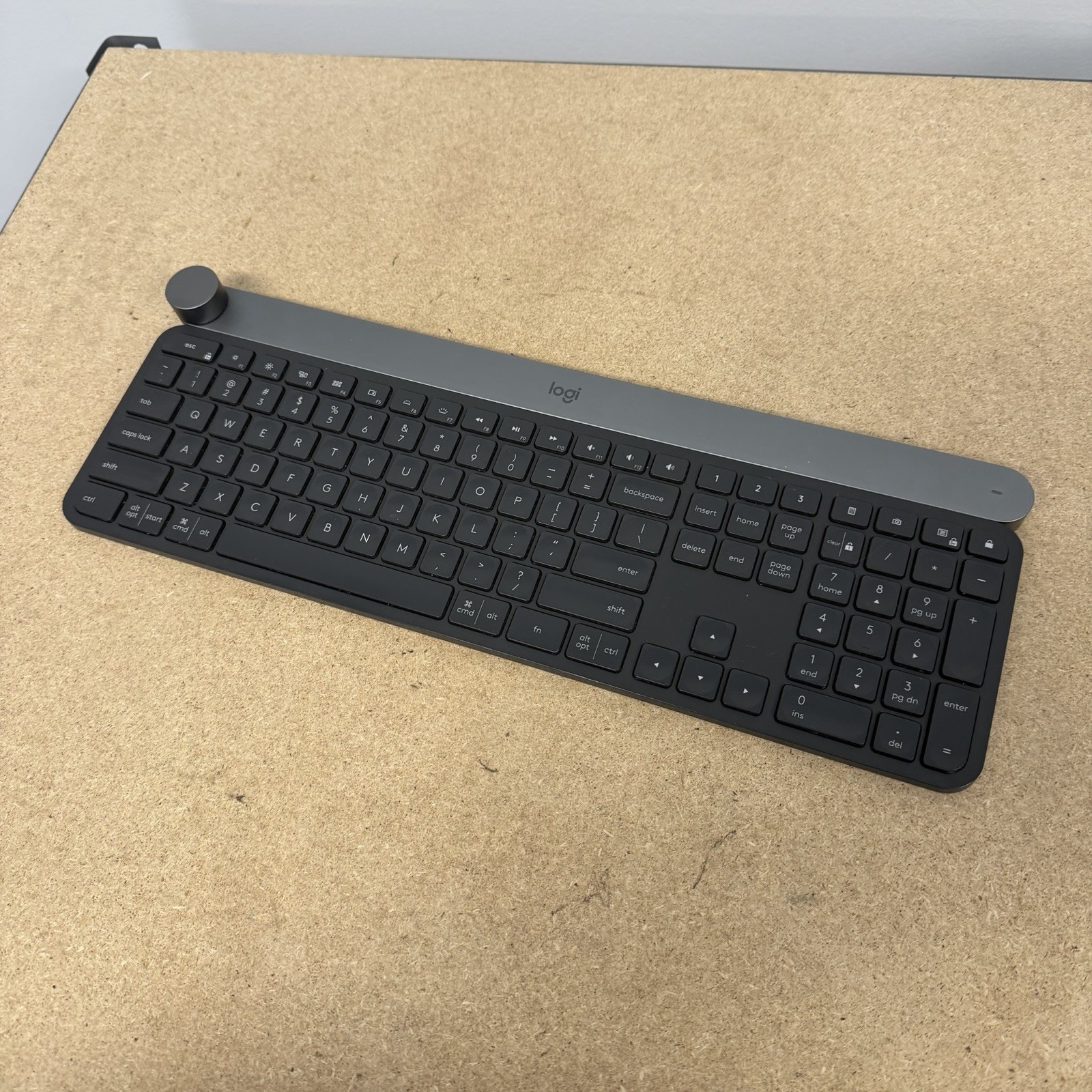 Logitech Craft Advanced Keyboard Y-R0064 Bluetooth Tested Illuminating NO DONGLE