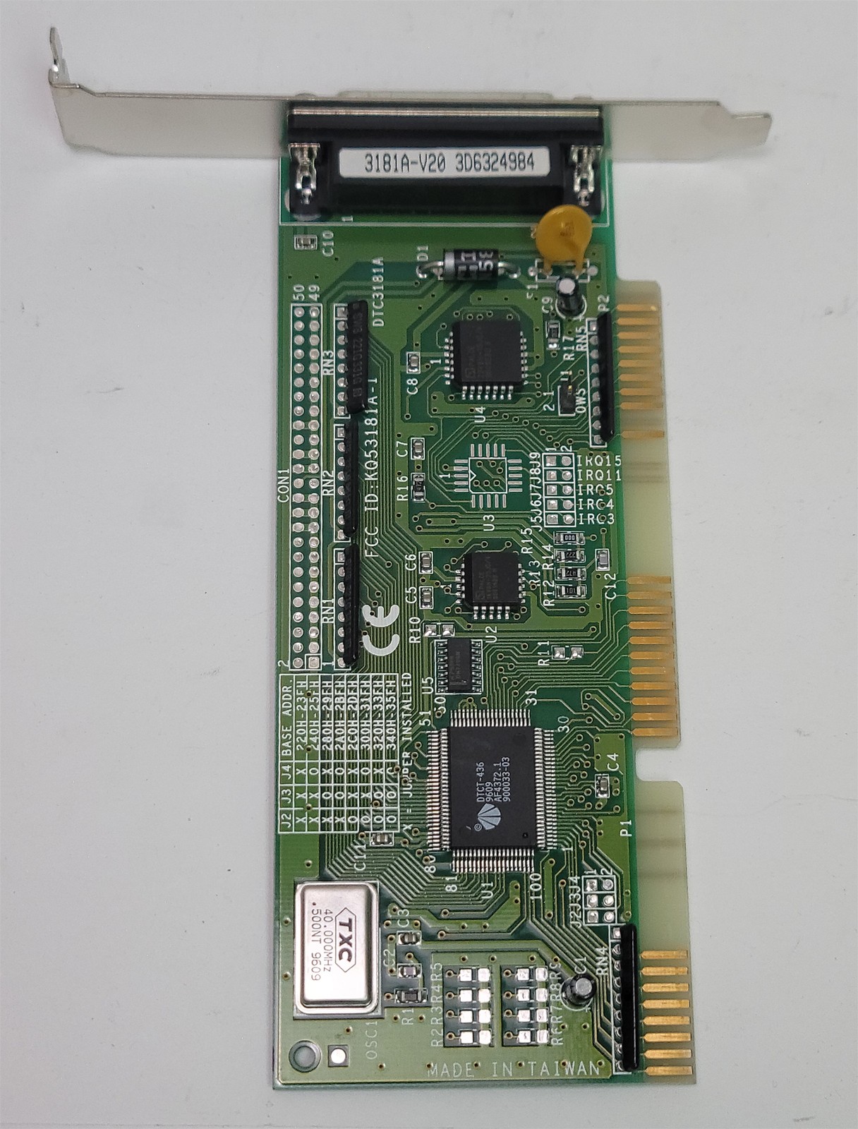 Mustek DTC3181A SCSI Controller ISA Card