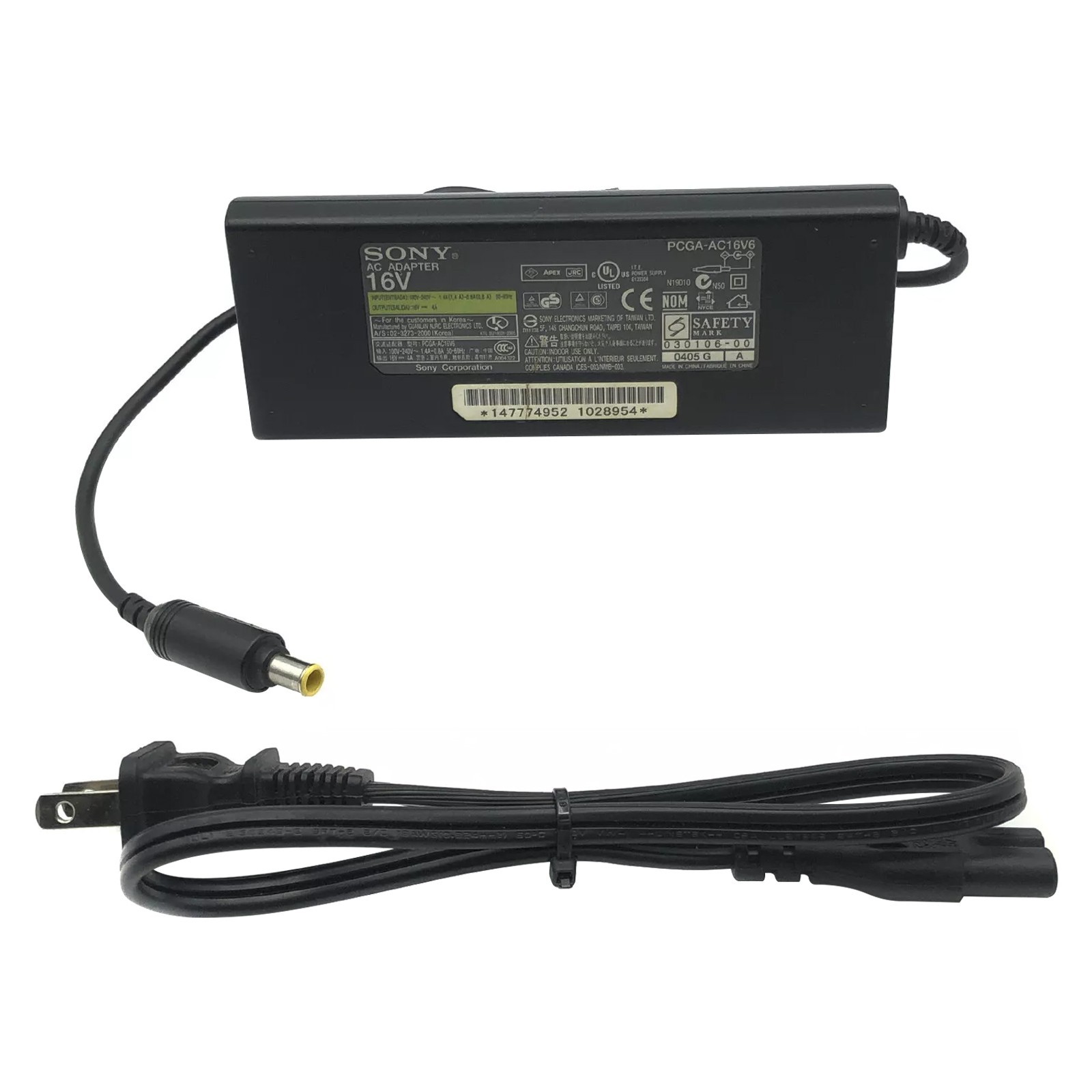 Original Sony AC Power Adapter for Sony VAIO VGN-S360 VGN-S360P Notebook