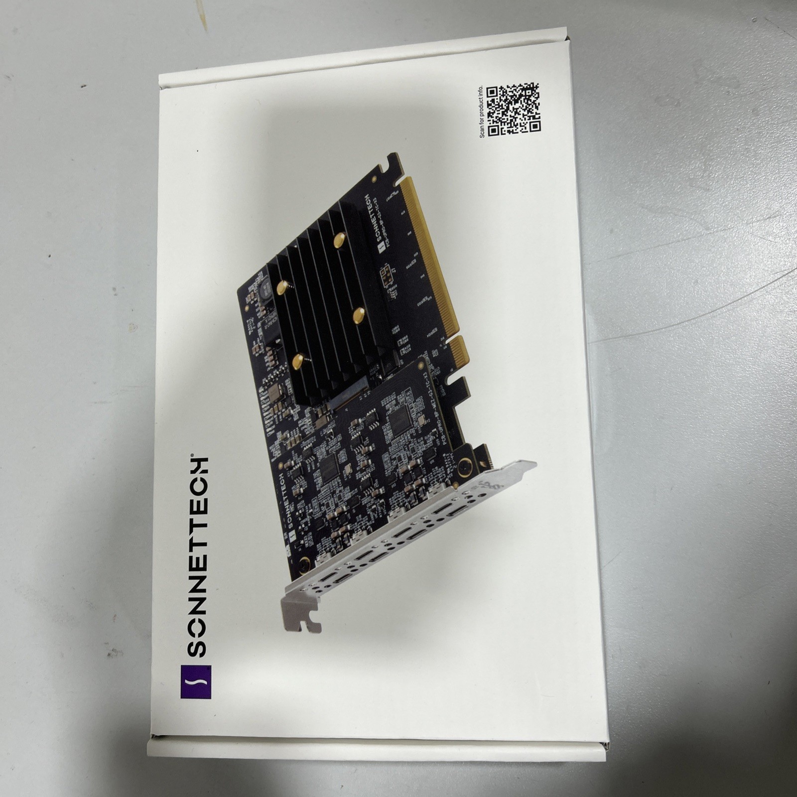 Sonnet Tech Allegro Pro USB-C 8 Port PCle Card Model Number # USB3C-8PM-E