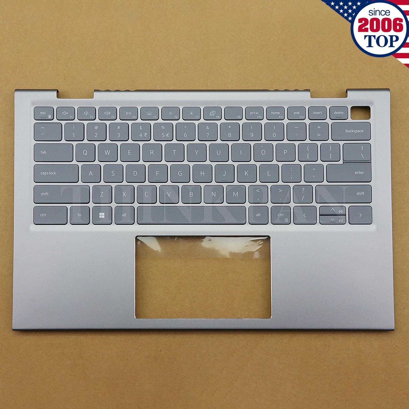 New For Dell Inspiron 14 5410 7415 2-in-1 Palmrest Backlit Keyboard 04GR69 US