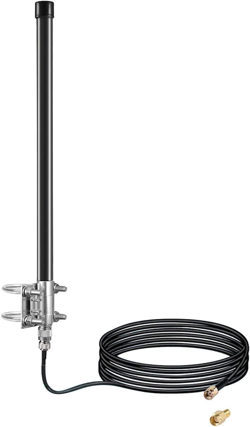 10dBi Outdoor 4G LTE Long Range Cellular Trail Camera Antenna with 20ft Black 