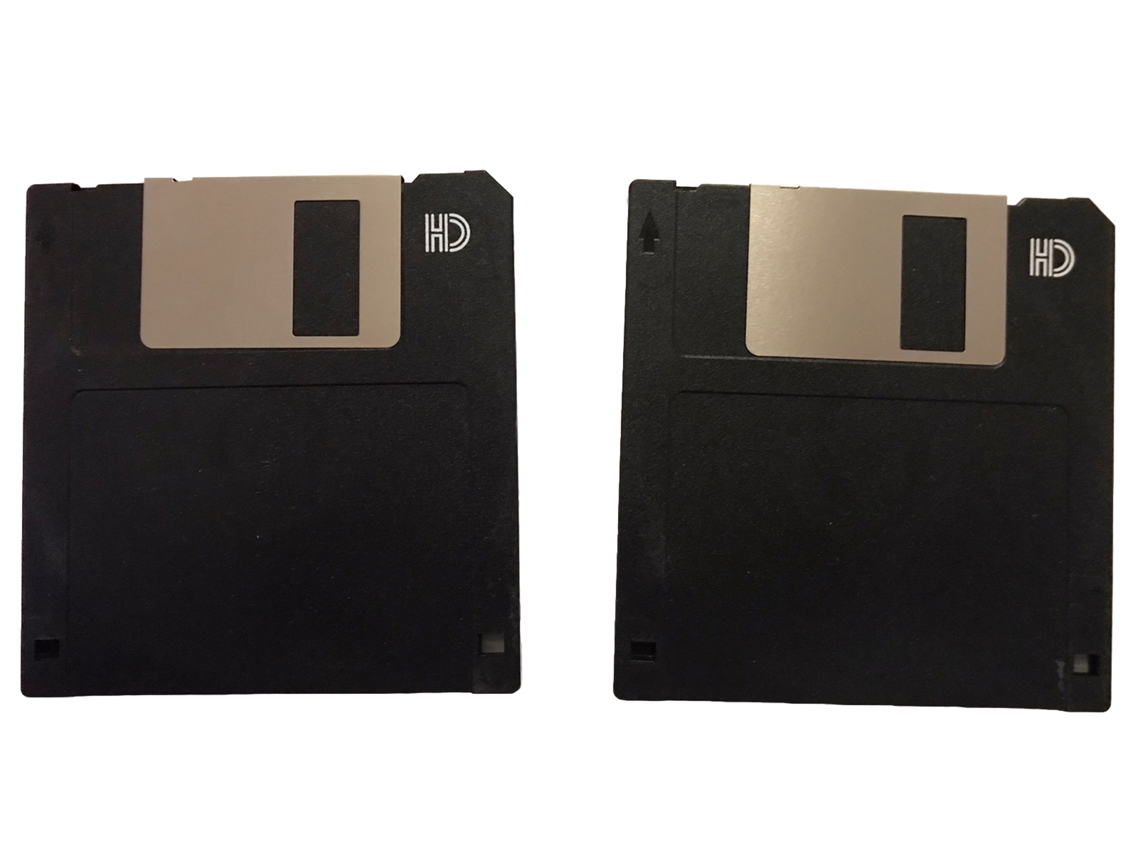 Two Used Floppy Diskette 1.44 MB, 2 Pack