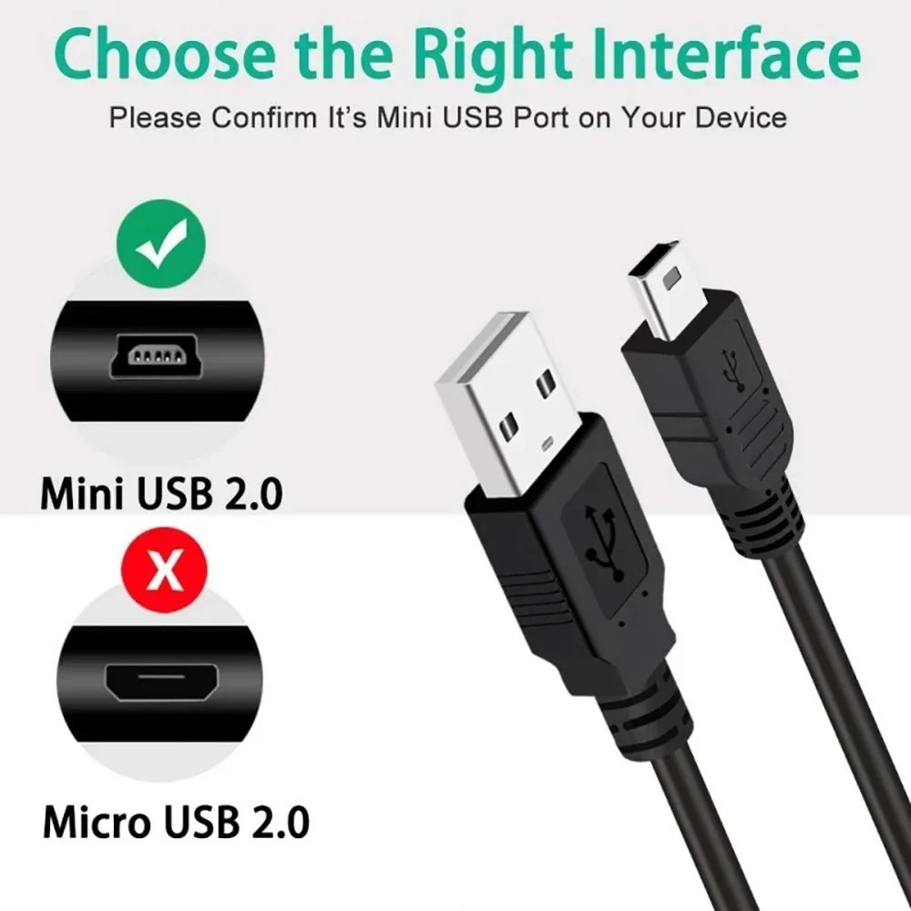 Ti-84 Plus ce Charger, ti84 Charger Cable for Texas Instruments Black