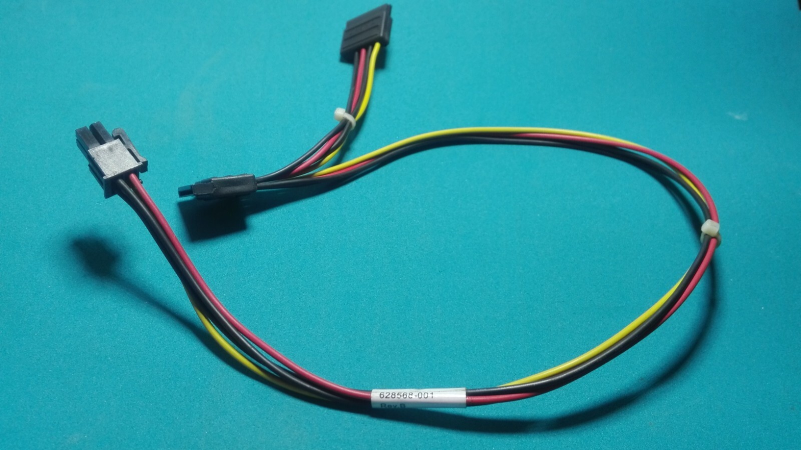 Genuine HP  Hard/Optical SATA Dual Power Cable  4Pin (628568-1)