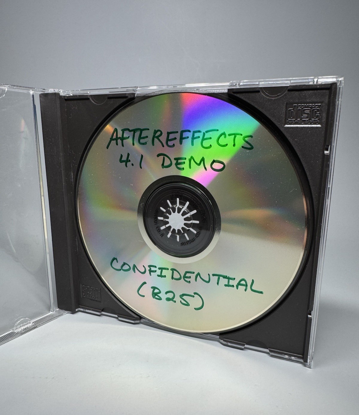 Adobe After Effects 4.1 Confidential Beta Prototype Employee Press Kit Demo-RARE