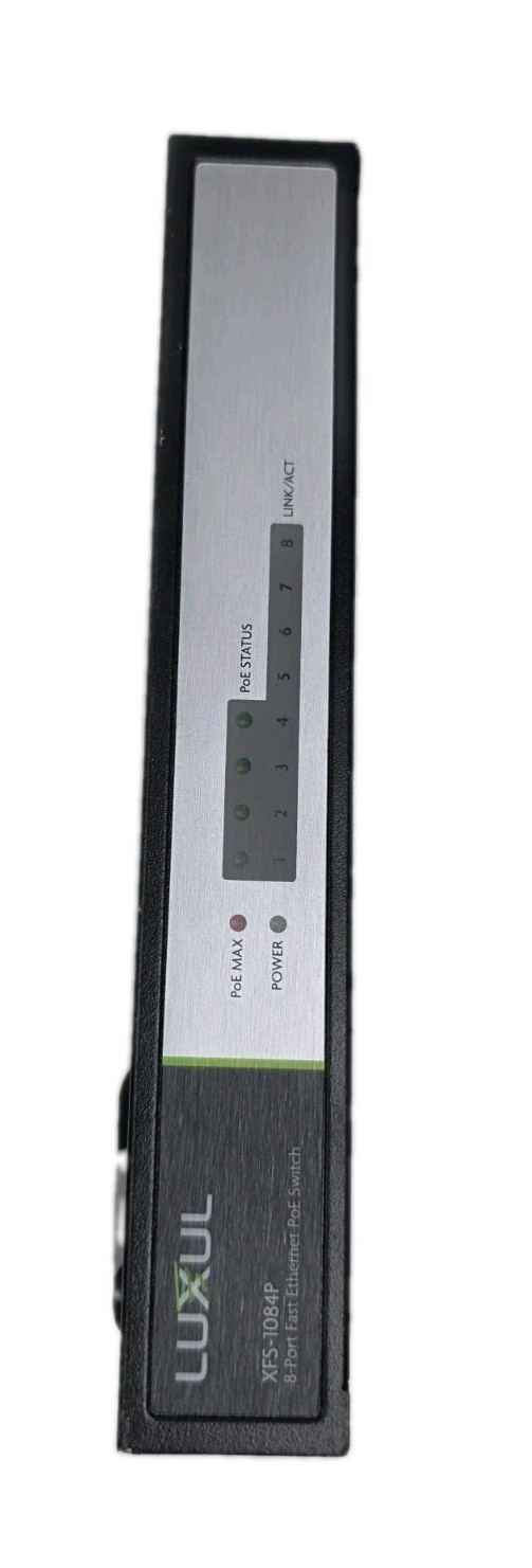 Luxul XFS-1084P - Unmanaged Switch - 4 PoE Ethernet Ports & 4 Ethernet Ports