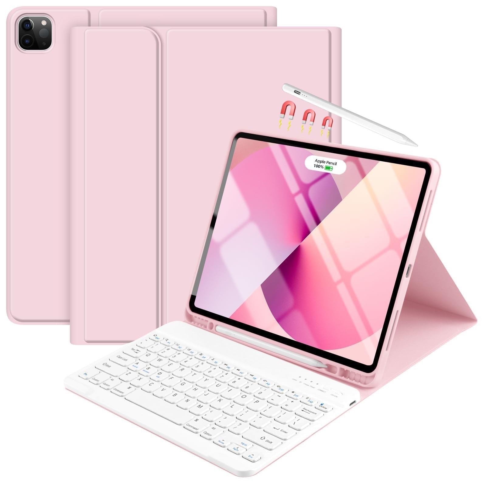 Keyboard Case For IPad Air 13-Inch M4/M3/M2/Pro 12.9 6th&5th Generation TaIYanG