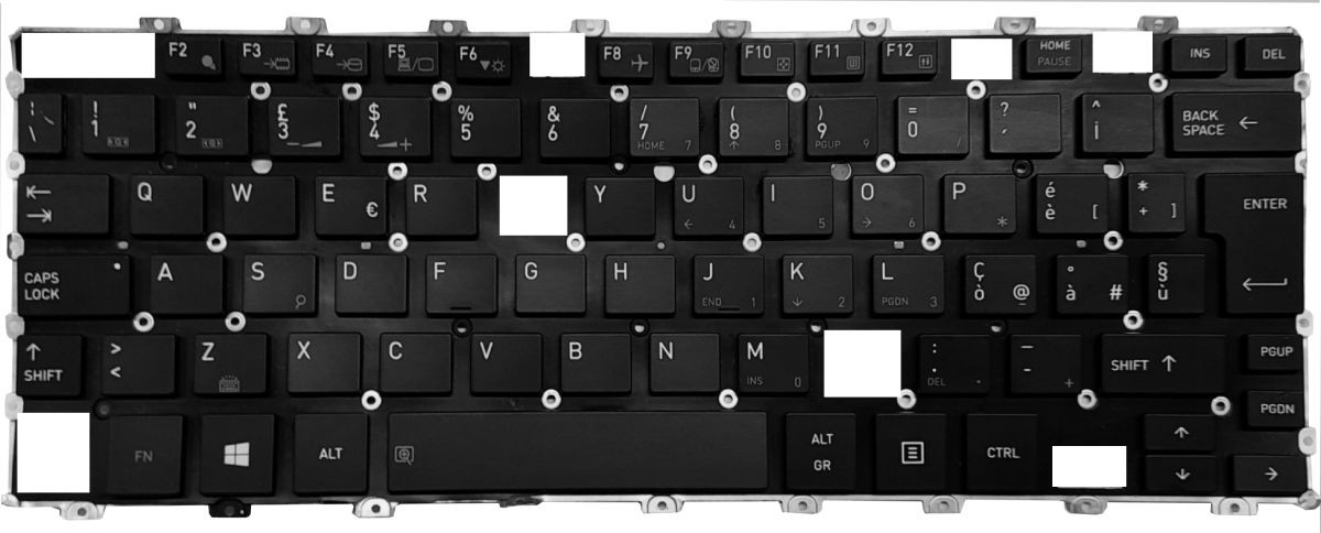TO200 Key for keyboard Toshiba Dynabook V82 VZ62 VC72