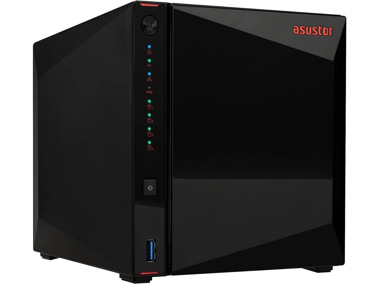 Asustor Nimbustor 4 Gen2  AS5404T 4 Bay NAS, Quad-Core 2.0GHz CPU, Dual 2.5GbE