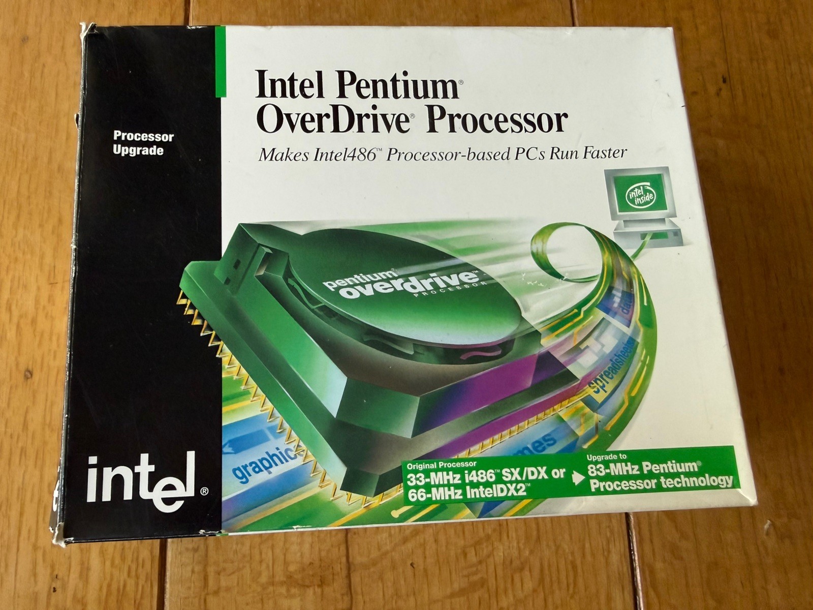 Intel BOXPODP5V83 Pentium OverDrive Processor  CPU Upgrade -  New