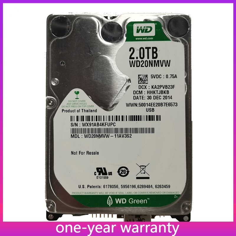 Western Digital WD20NMVW-11AV3S2 2TB Portable  USB 3.0 External HDD Hard Drive