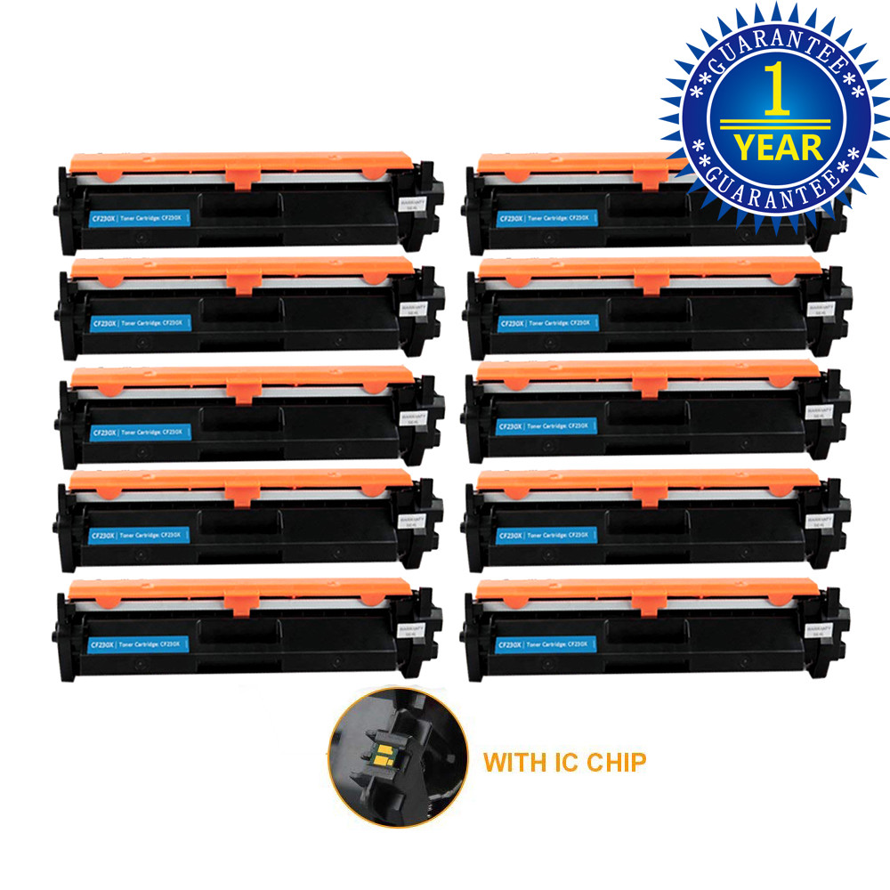 10PK CF230X 30X Toner Cartridge For HP LaserJet Pro MFP M203dw M203dw M227fdn