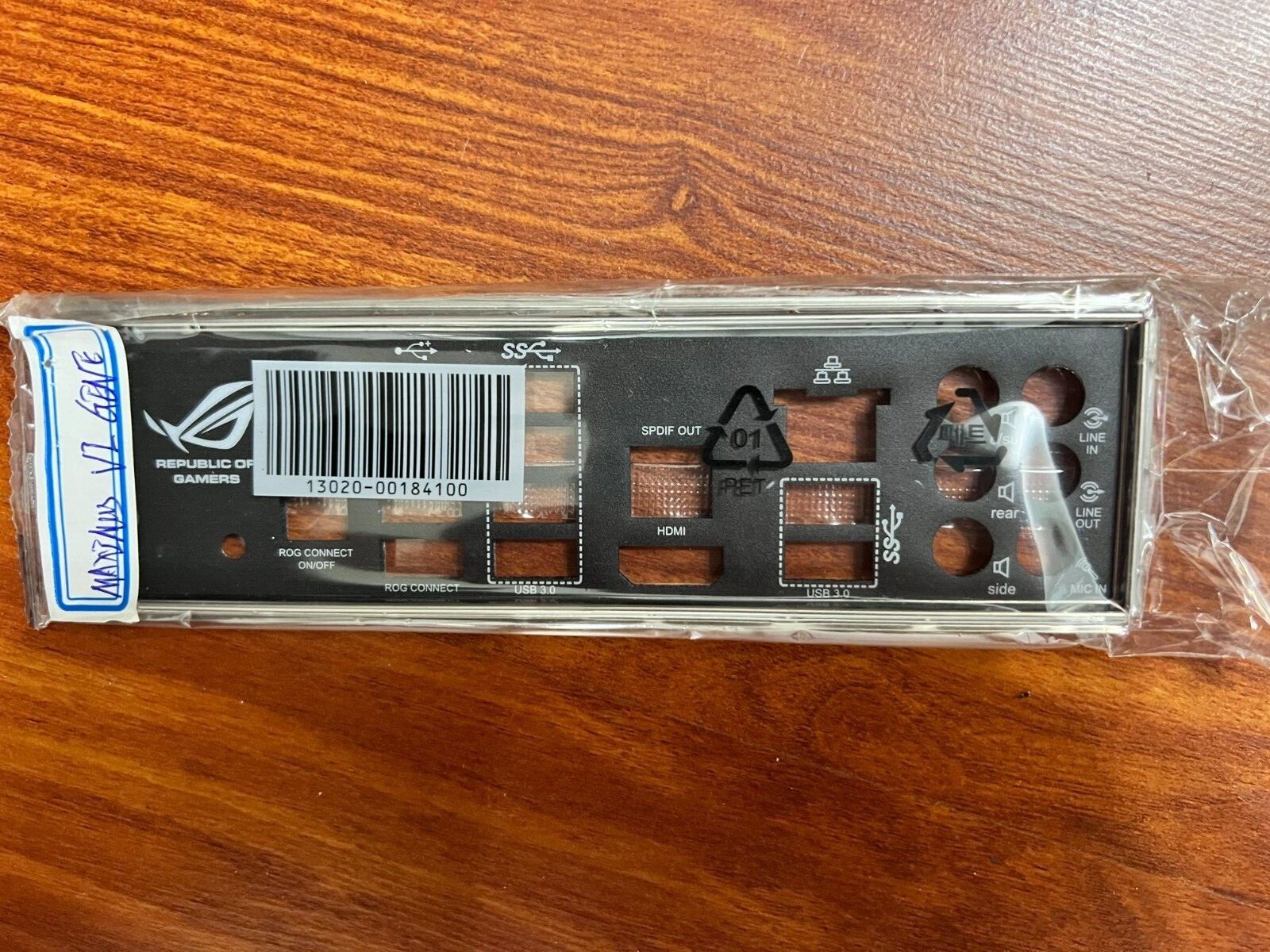 NEW ASUS IO SHIELD FOR ASUS MAXIMUS VI GENE ,