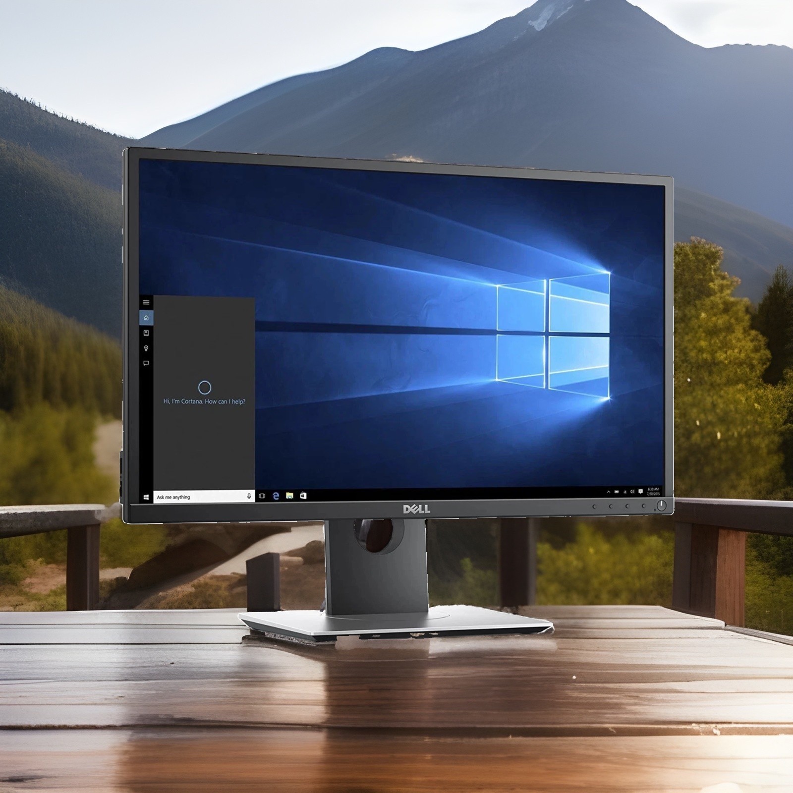 Dell P2417H IPS 24" LED LCD Monitor HDMI/VGA/DP 1920 x 1080: Good