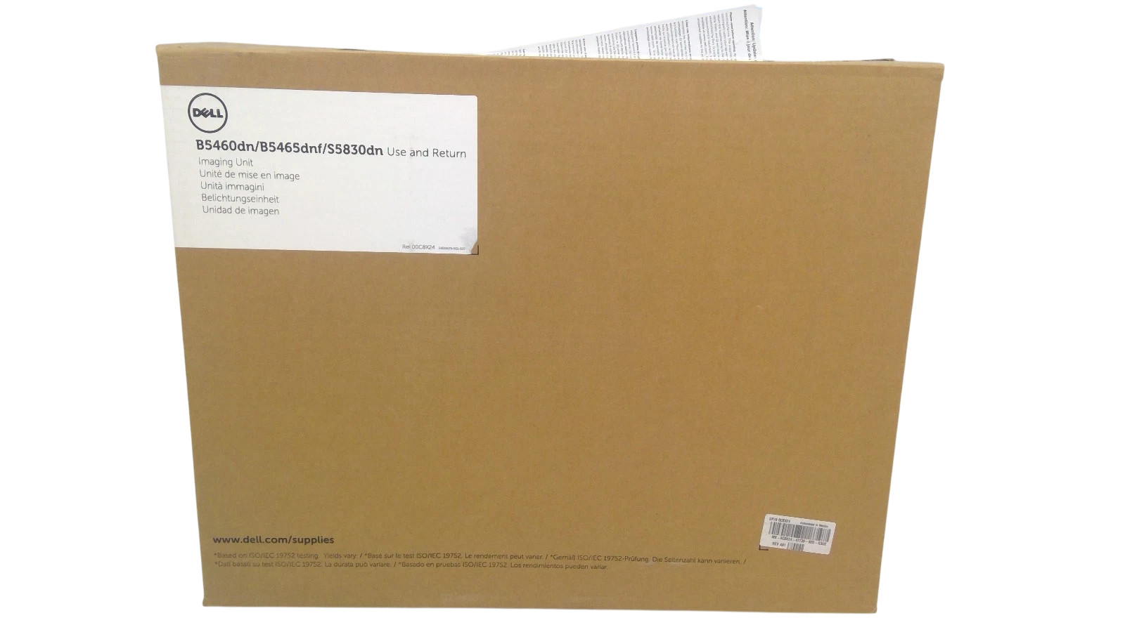 Dell B5460dn B5465dnf S5830dn Mono Laser Printer Drum Cartridge C8X24 331-9753