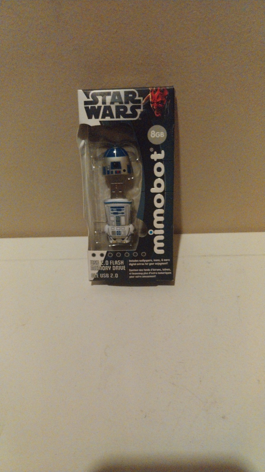 Star Wars R2-D2 Mimobot 8GB USB 2.0 Flash Memory Drive New Open Box