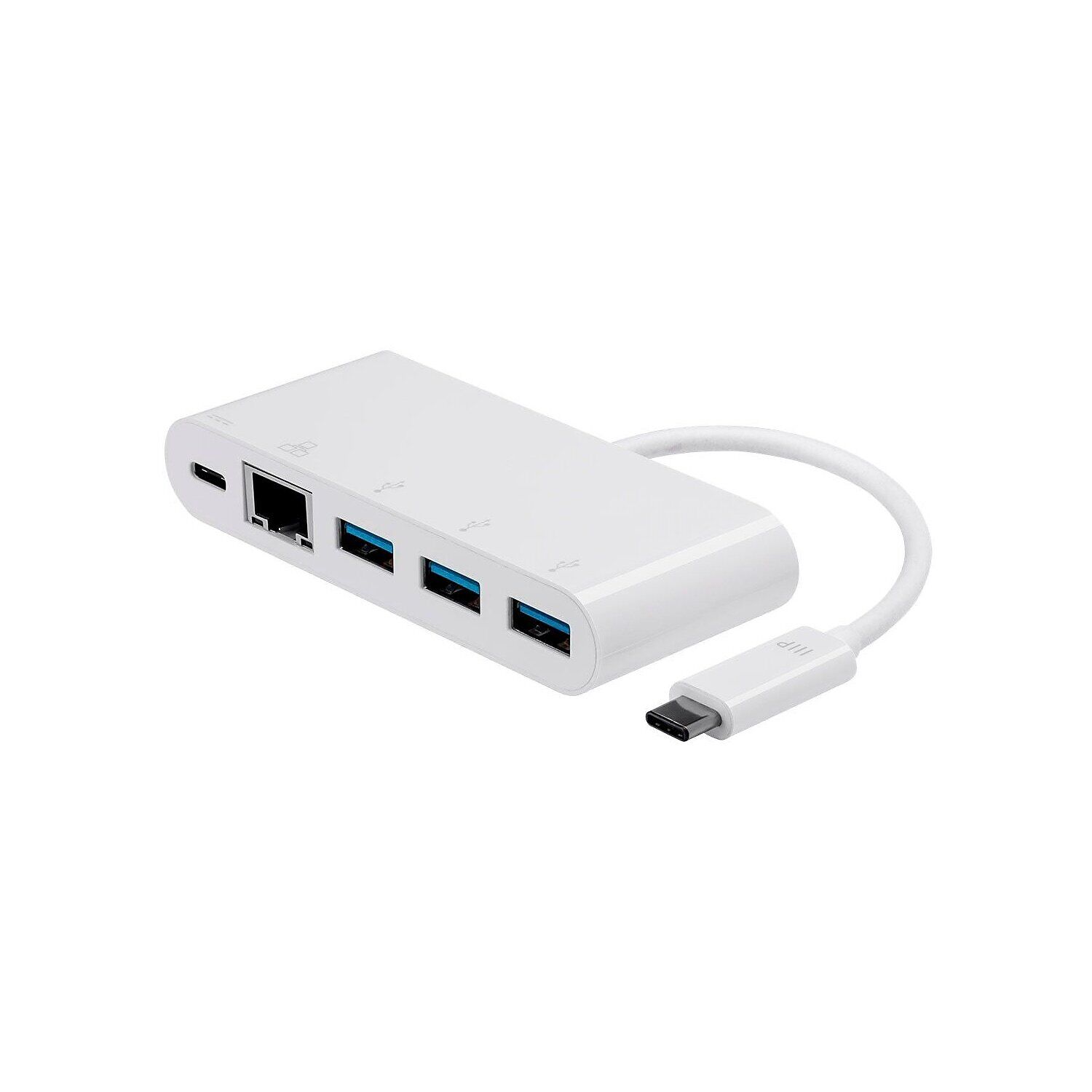 Monoprice Select Series USB-C to 3x USB-A 3.0 Gigabit Ethernet & USB-C (F)
