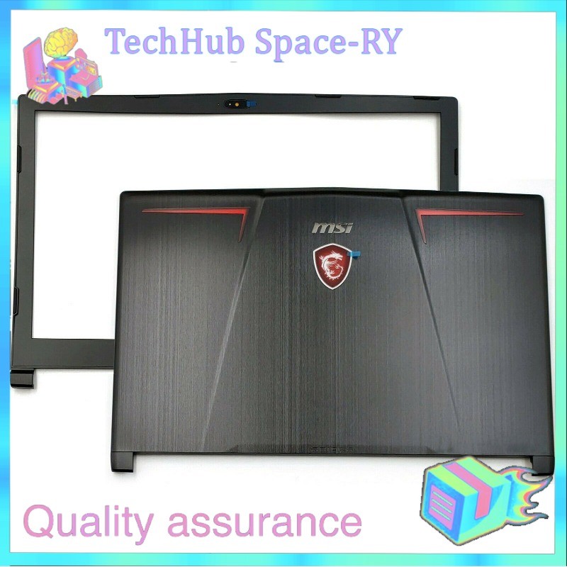 1PCS GE63VR for MSI GE63 7RC 7RE GE63VR 7RD 7RF Rear LCD Back Cover / Front Bez