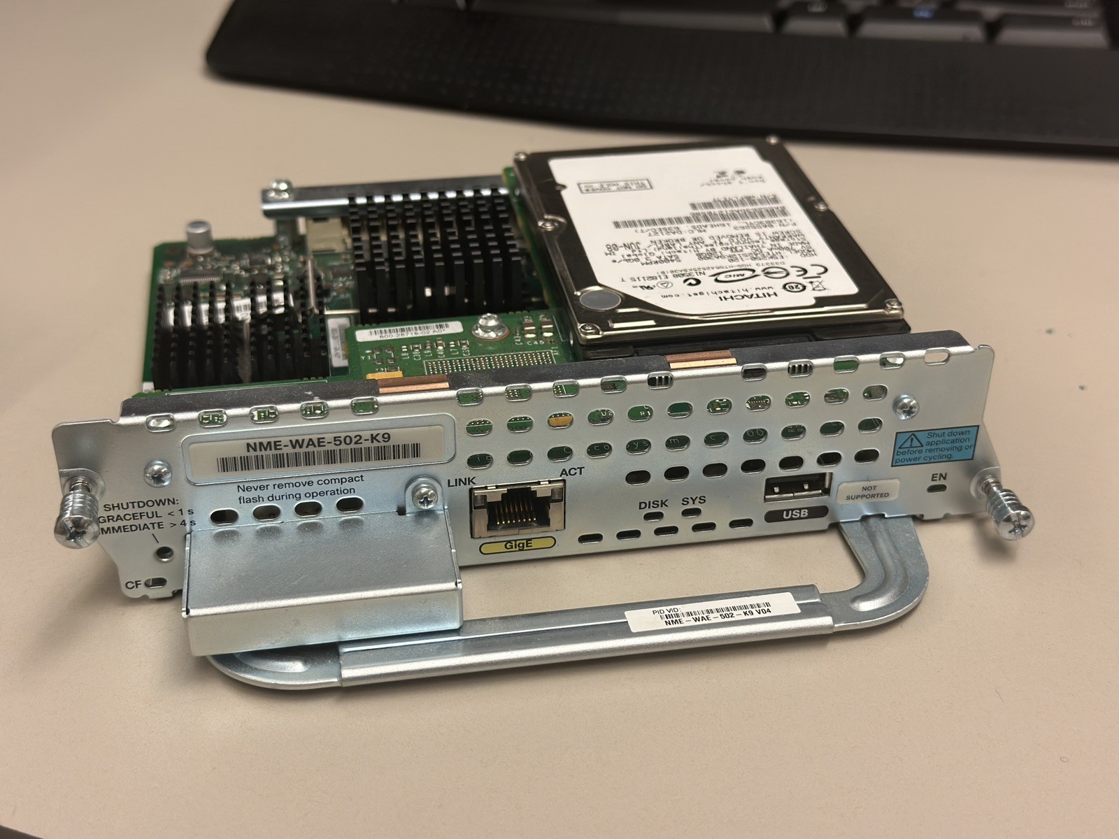 Cisco NME-WAE-502-K9 V05 Network Module