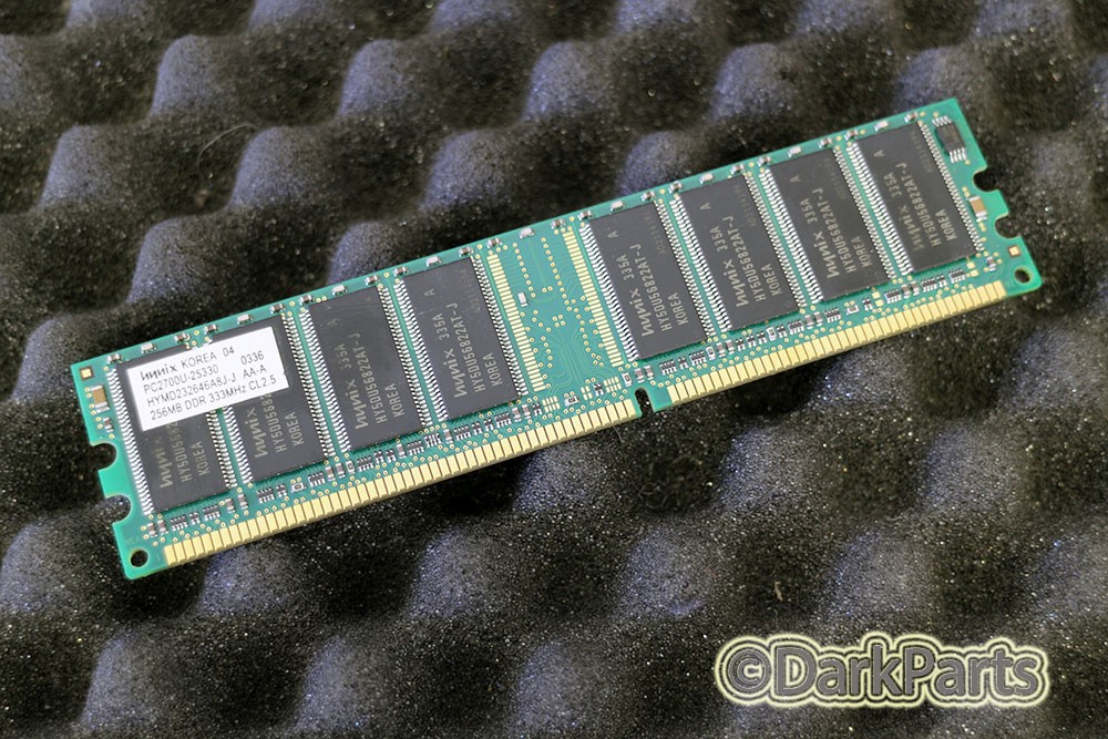 Hynix HYMD232646A8J-J PC2700U-25330 256MB Memory RAM