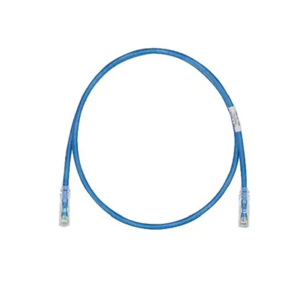 Panduit UTPSP2BU Tangle Free Plug-to-Plug Patch Cord