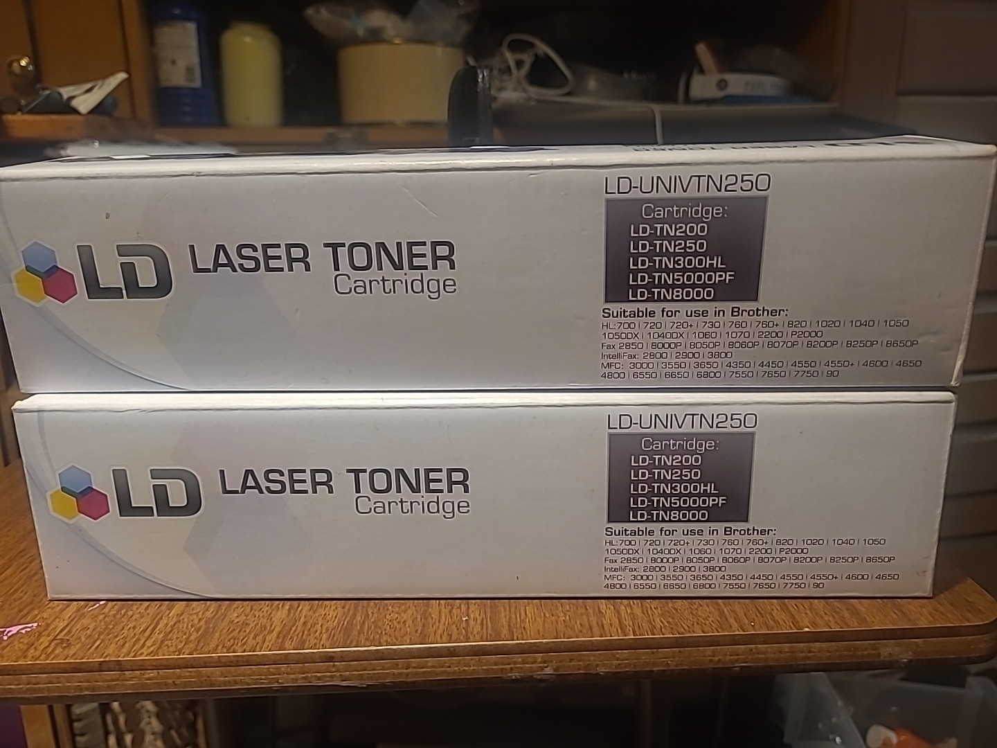 Brother TN-250 Toner Cartridge Lot Of 2