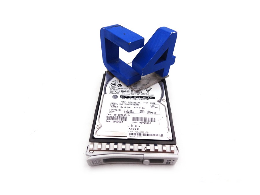 CISCO UCS-HD12TB10K12N 1.2 TB 12G SAS 10K RPM SFF - 58-100249-01