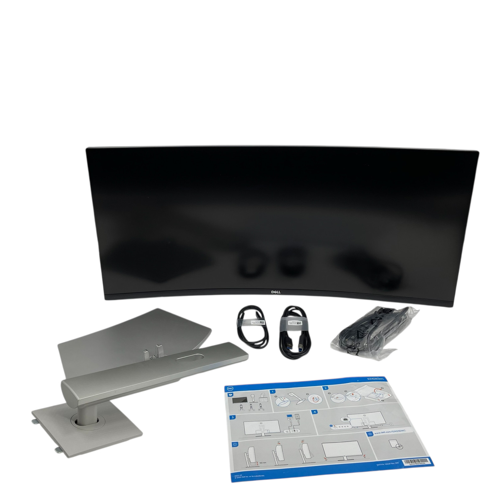 Dell 34" Curved LCD Gaming USB-C Monitor Model S3423DWC #NO0415 (TC)
