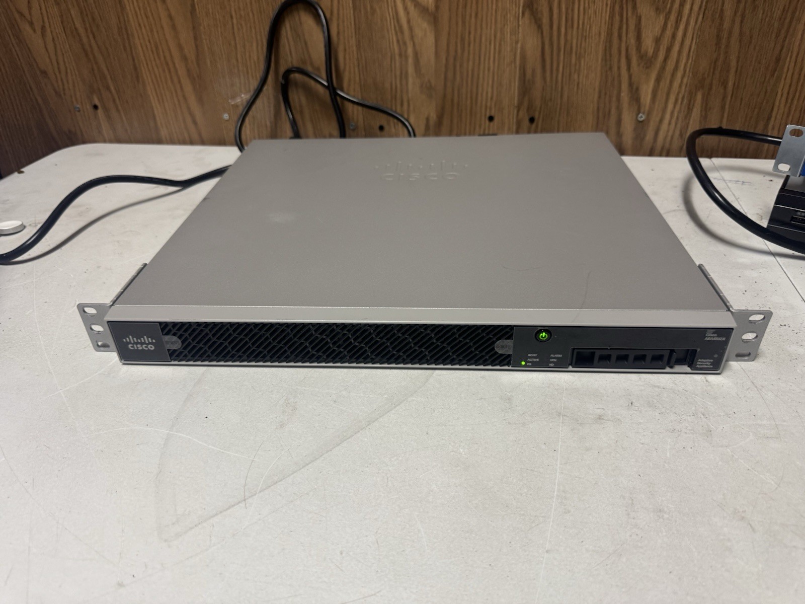 Cisco ASA 5512-X Adaptive Security Appliance Firewall Tested Power On