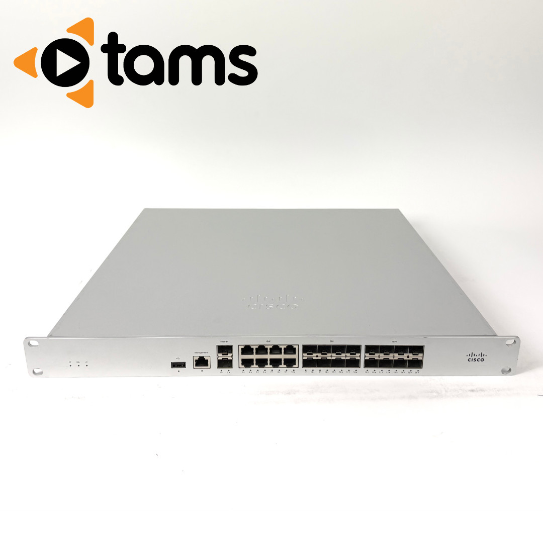 Cisco Meraki MX250-HW Router Dual 250W Power Supply UNCLAIMED