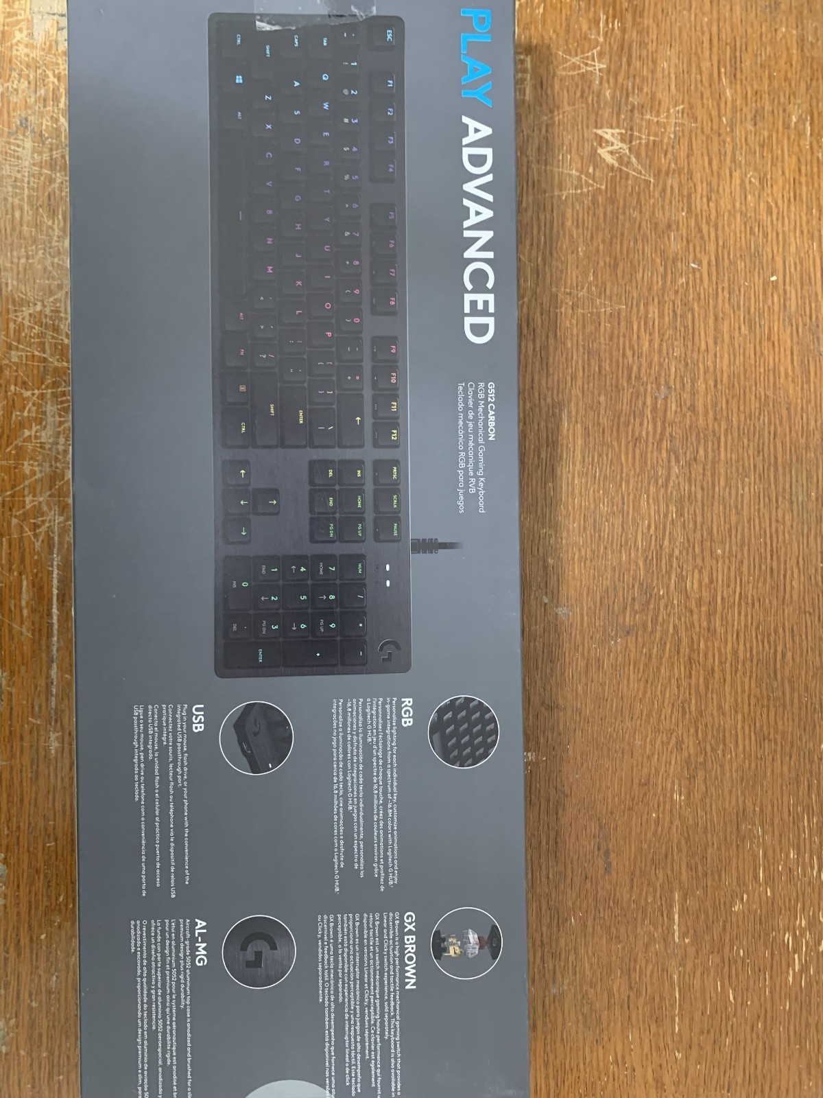 Logitech G512 Carbon, Brand New