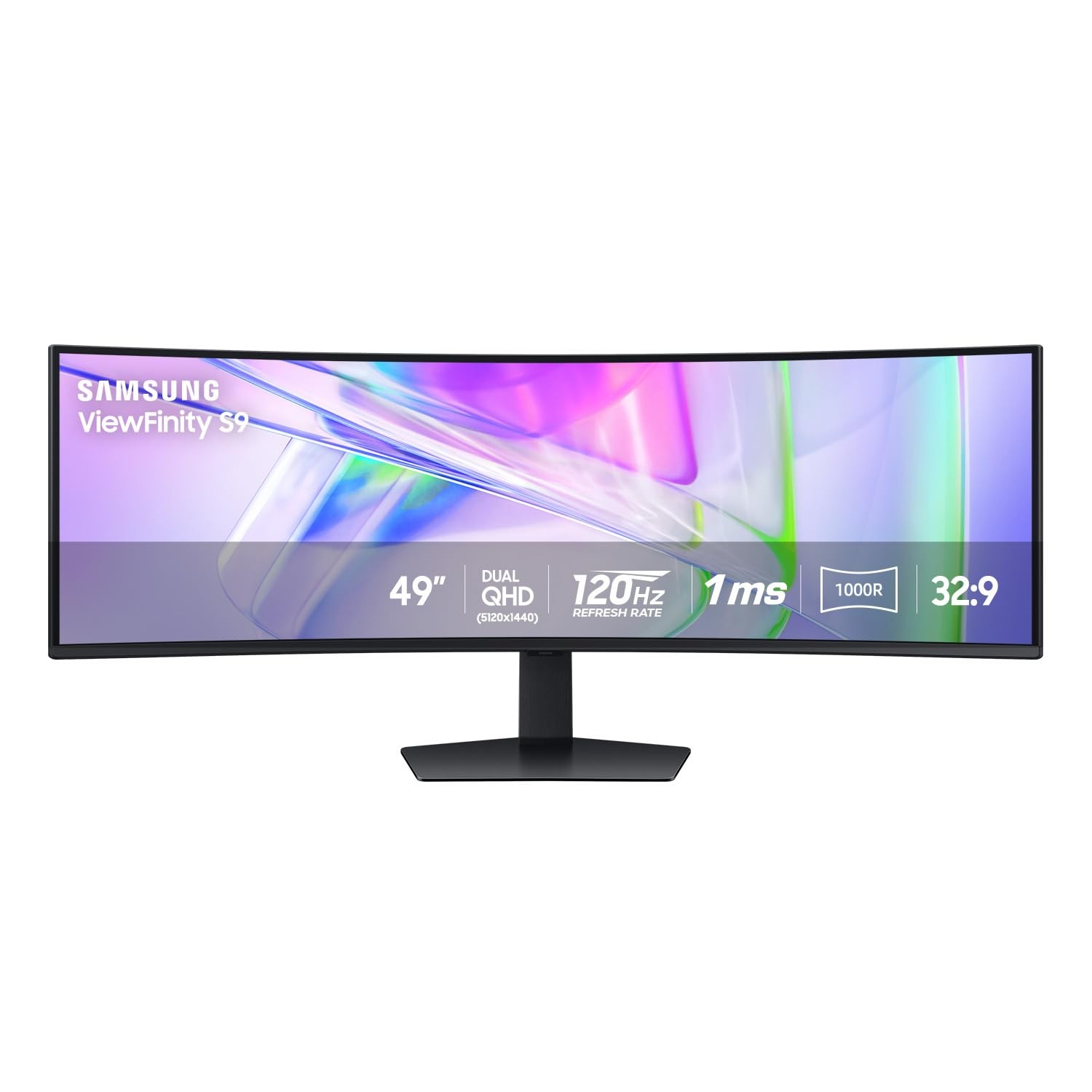 Samsung Viewfinity 49" S9 Dual QHD 1000R Curved Monitor, 120Hz, VESA DisplayHDR