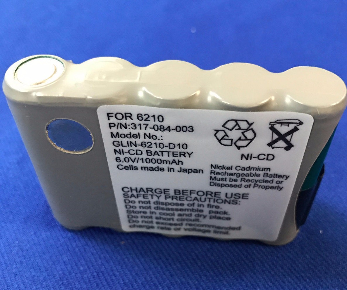 Hitech USA(Japan 6v1A NiCd)For Intermec/Honeywell#317-201-001 PENKEY 6210...SALE